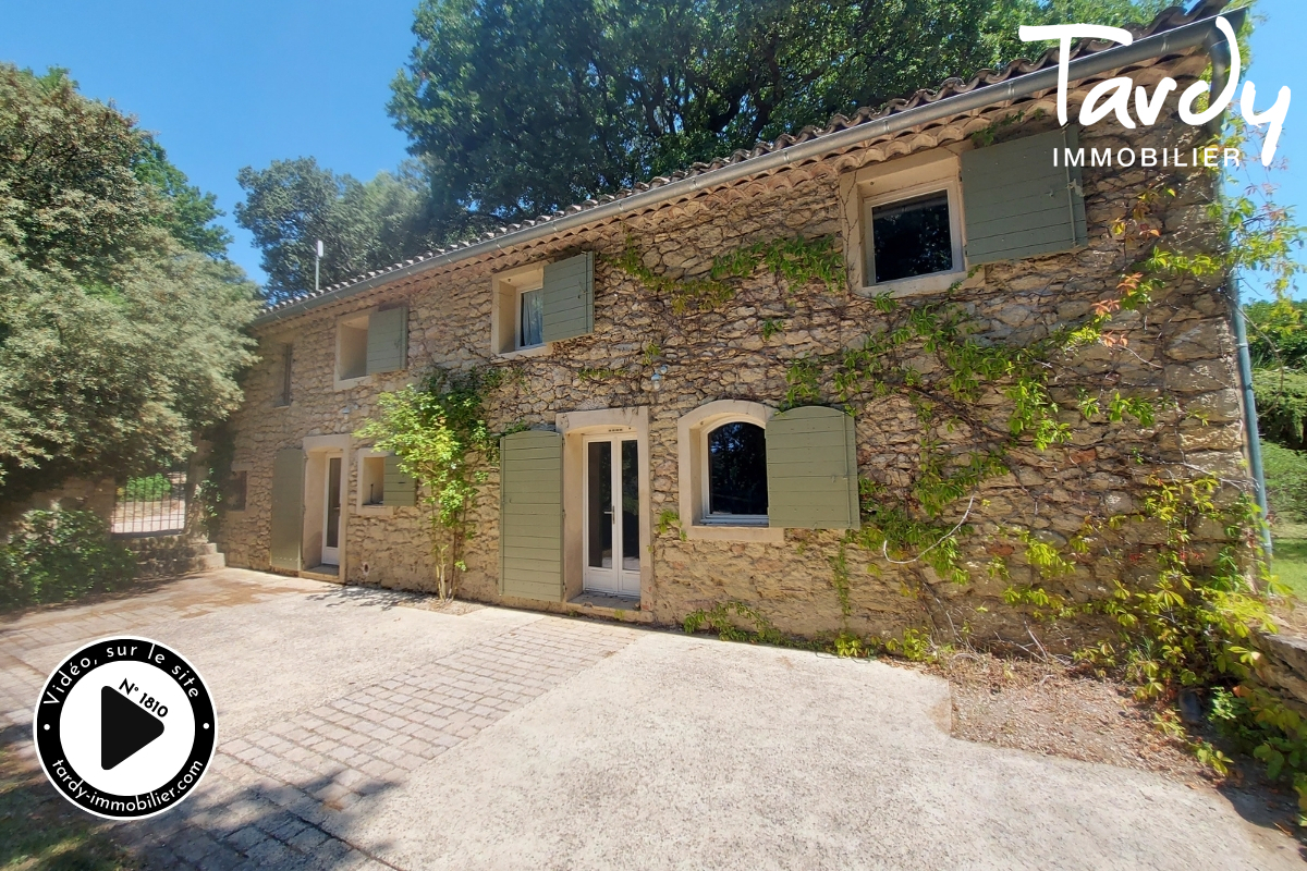 Mas en pierre avec maison d'amis - charme de l'ancien - Lourmarin