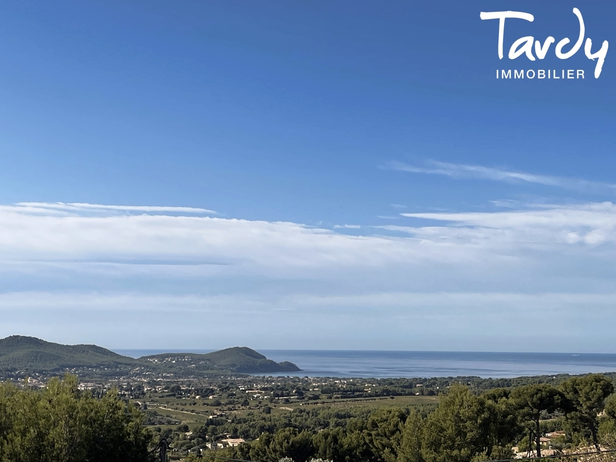 Contemporaine vue mer panoramique - 83740 LA CADIERE D'AZUR - La Cadire-d'Azur - LA CADIERE D'AZUR TARDY IMMOBILIER