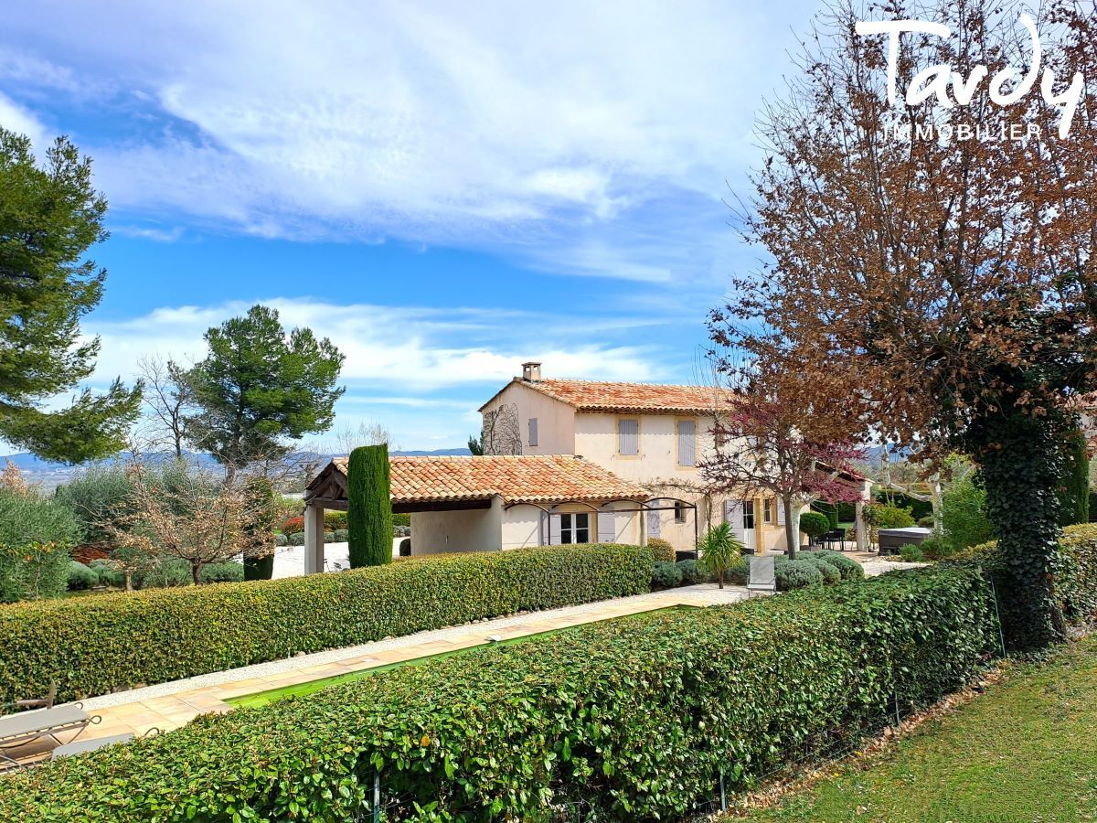 Bastide sur terrain paysag - Jolie vue - 13100 AIX EN PROVENCE - Aix-en-Provence - Belle proprit Provenale proche Aix en Provence Tardy Immobilier