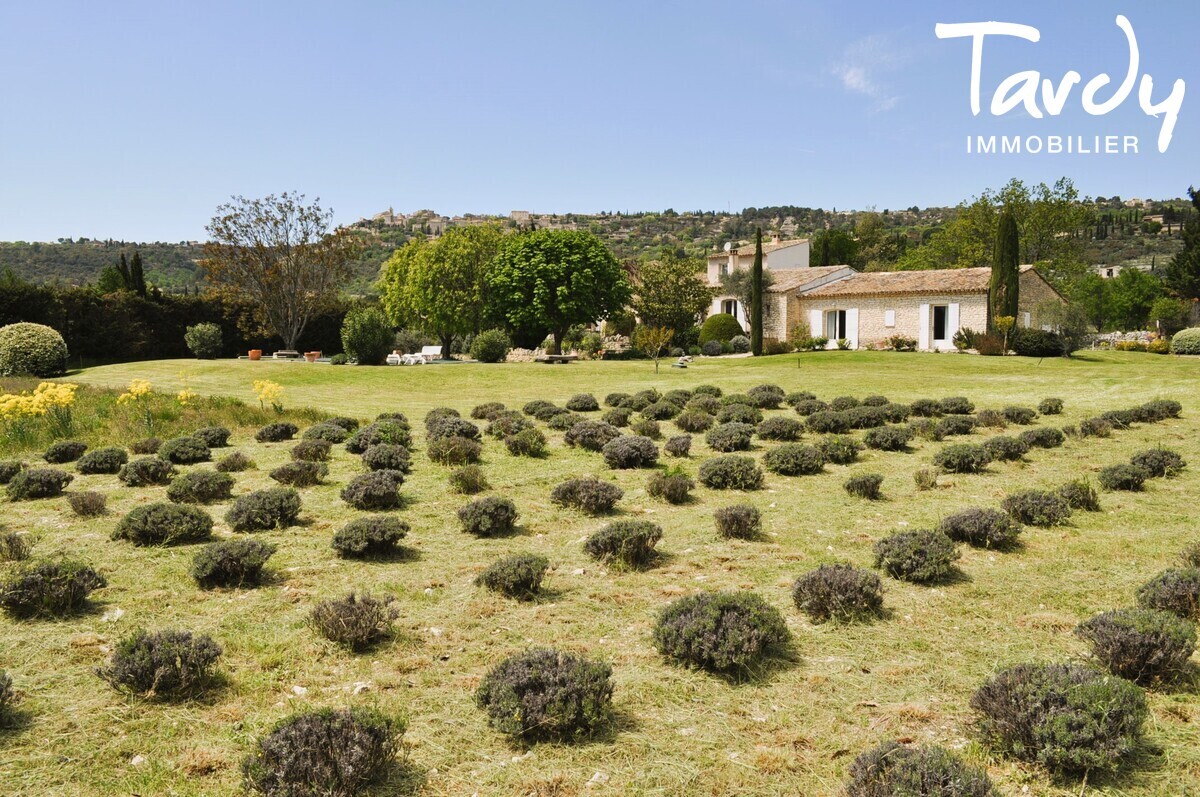 Maison familiale sur grand terrain - 84220 GORDES - Gordes - Proprit avec grand terrain  Gordes - Tardy-Immobilier