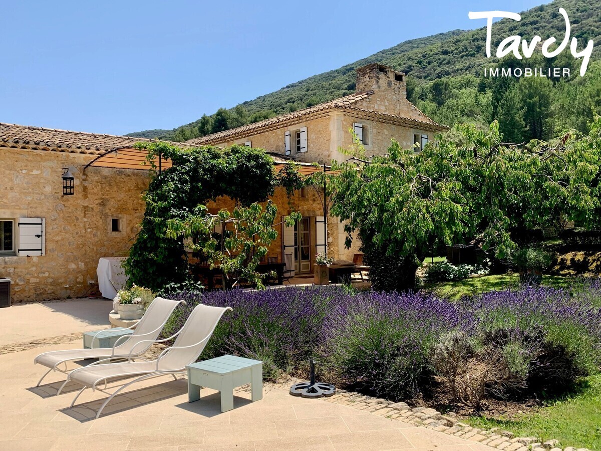 Splendide Mas en deux habitations avec vue sur le Mont Ventoux - 84480 BONNIEUX - Bonnieux