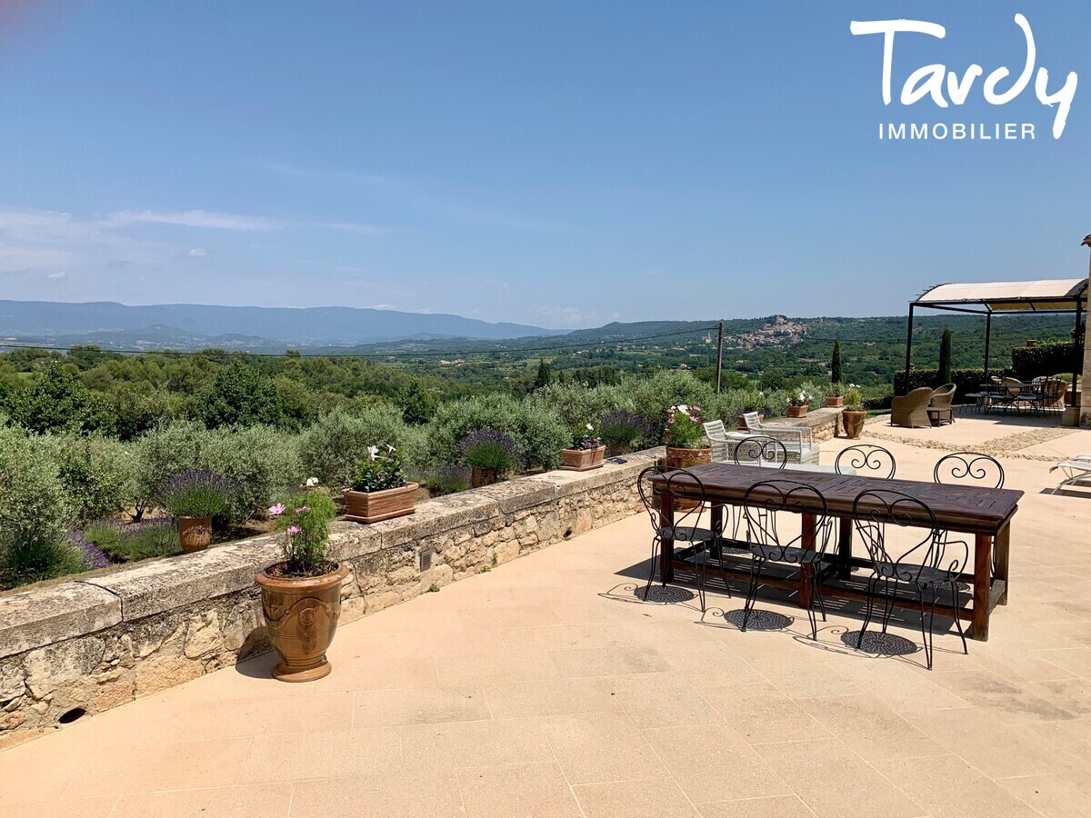 Splendide Mas en deux habitations avec vue sur le Mont Ventoux - 84480 BONNIEUX - Bonnieux