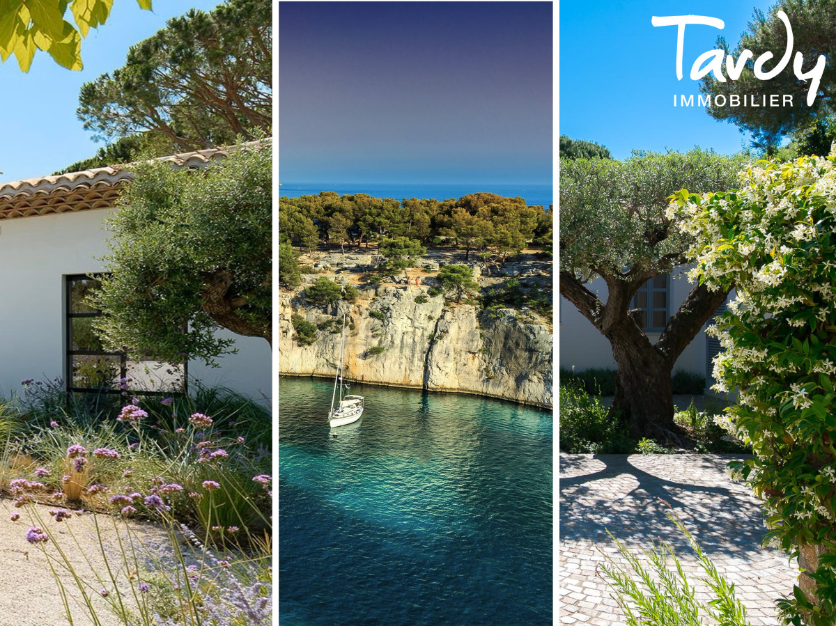 Villa rcente - Vue ouverte sur la couronne de Charlemagne - 13260 CASSIS - Cassis