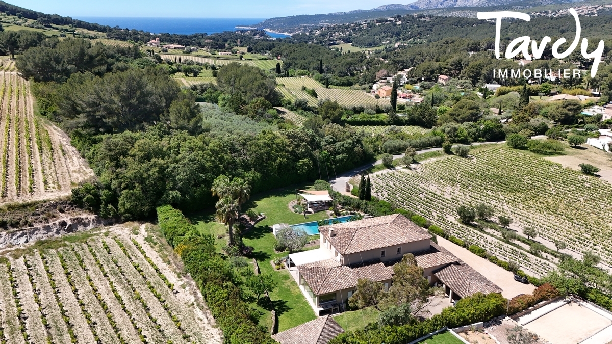 Villa rcente - Vue ouverte sur la couronne de Charlemagne - 13260 CASSIS - Cassis - Villa Les Janots 13260 Cassis